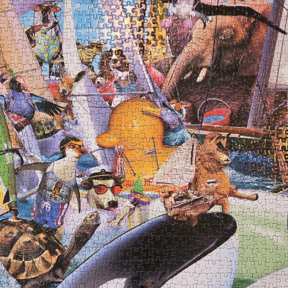 Colorful Animal Puzzle for Small Pets